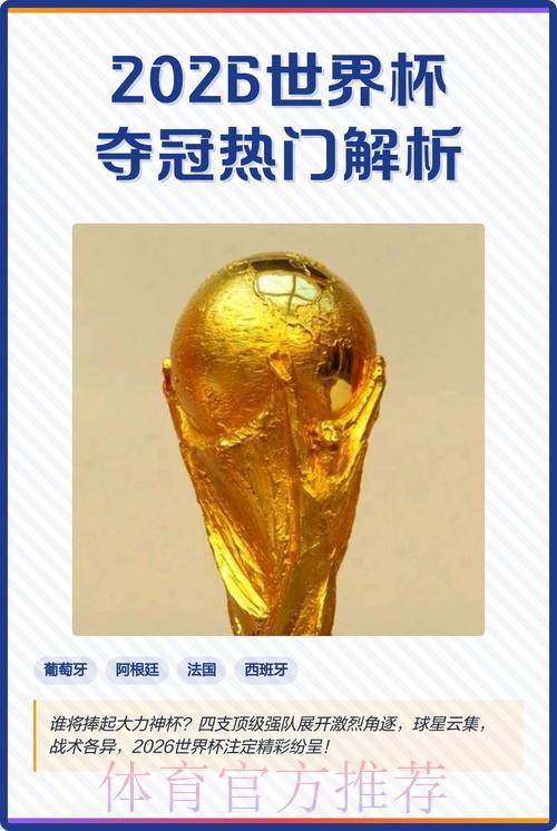 2026世界杯夺冠热门实时预测分析 2026世界杯夺冠热门实时预测分析